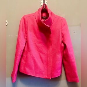 Talbots pink jacket/blazer part Wool 8P